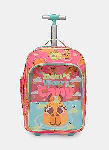 Mochila com Rodinha Grande Capivara Vibes Puket