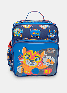 Lancheira Térmica com Bolso Frontal Tigre Lucha Puket