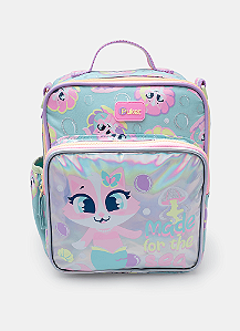 Lancheira Térmica com Bolso Frontal Gata Sereia Puket