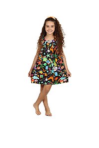 Vestido Siri Kids Zoe Est Férias 39119