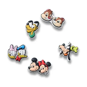 Jibbitz Mickey and Friends Pack com 5 Peças
