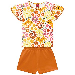 Conjunto Infantil Menina em Algodão Kyly 1001815-0452