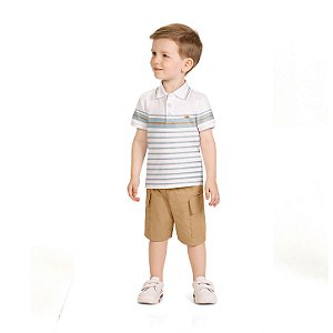 Conjunto Infantil Menino Linhas Milon 2001797-0001