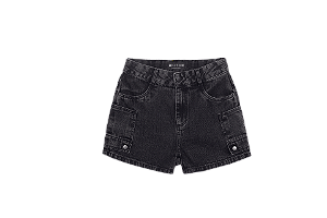 Short Jeans Duda Black Biliton 361700733
