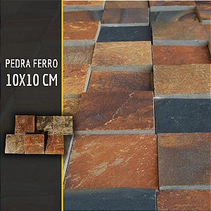 Filete Telado Pedra Ferro 3cm - Unidade - Renovar Pedras Naturais