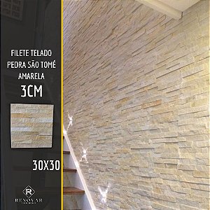 Filete Pedra Ferro 3 cm Telado - EcoMiner Pisos e Revestimentos