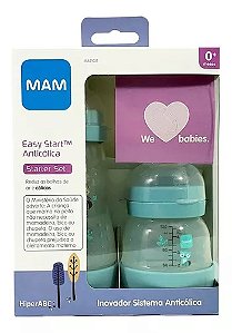 KIT MAMADEIRA MAM EASY START STARTER SET AZUL