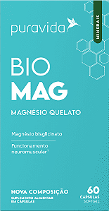 Bio Mag MAGNÉSiO QUELATO  60 CAPS. PURA VIDA