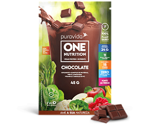 ONE NUTRITION VEGAN CHOCOLATE 45G  PURA VIDA