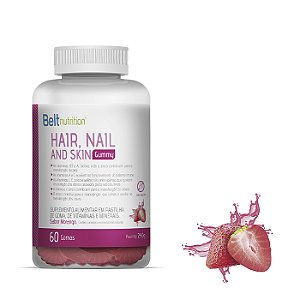Belt Hair,Nail and Skin Gummy Morango 240g