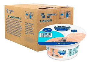 Fresubin 2 Kcal creme - Praline (Avelã) 125g - FRESENIUS KABI KIT 4 UNIDADES