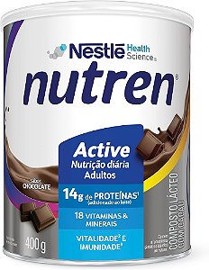 NUTREN ACTIVE CHOCOLATE PO 400G - NESTLE
