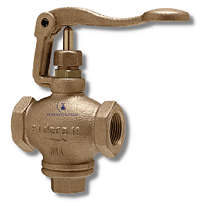 Válvula De Pedal Bronze 1/2" - FIG. 614 – DECA