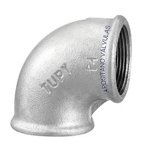 Cotovelo 90° Galvanizado TUPY-90  BSP 6"
