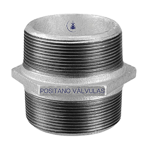 Niple duplo Galvanizado TUPY-280 BSP 1.1/2"