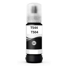 Refil de Tinta Compatível  Epson T544 T504 Black 70ml