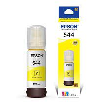Refil de Tinta Original Epson T544 T504 Yellow 70ml