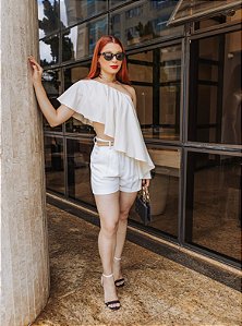 Cropped Assimétrico