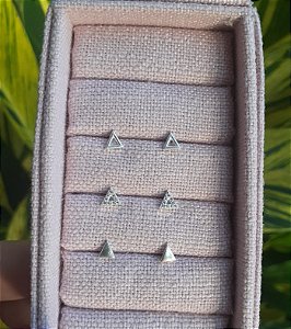 Trio de Brinco Triângulo