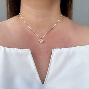 Colar Trevo Inspiração Virginia