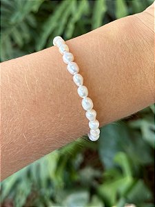 Pulseira Pérola Biwa