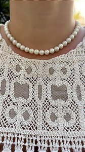 Colar Pérola Shell 5mm