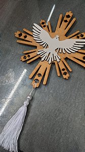 Mandala Espírito Santo - 18cm