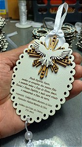Lembrançinha para Festa do Divino Espírito Santo -12x8cm