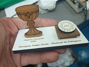Enfeite de mesa Eucaristia - Modelo3