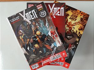 X-Men 2º Série (Nova / Totalmente Nova Marvel) Volumes 1 a 34 (Completo)