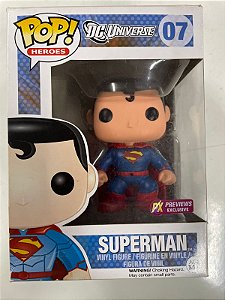 Funko Pop! Heroes Superman 07 Px Previews Exclusive