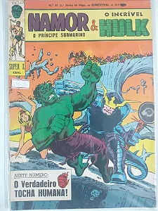 Príncipe Submarino E O Incrível Hulk Ebal ( 5a Série) #49