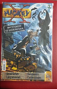 Mickey X: Investigador Paranormal Vols. 1 e 2 - Editora Abril