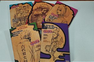 Naruto Novels - 5 Exemplares - Panini