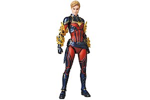 Capitã Marvel Vingadores Ultimato Mafex 163 Medicom Toy Original