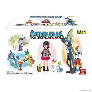 Lillie e set pokemons Pokemon Scale World Bandai Original