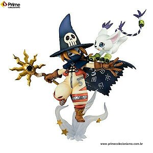 Wizardmon e Tailmon Digimon Adventure G.E.M. Megahouse original Encomenda