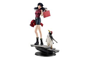 Misato Katsuragi & Pen Pen Evangelion New Theatrical Edition Gals Megahouse Original
