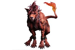 Red XIII Final Fantasy VII Remake Play arts Kai Square Enix Original