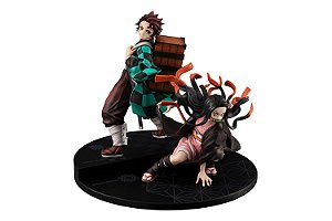 Tanjiro Kamado & Nezuko Kamado Siblings Set Demon Slayer Kimetsu no Yaiba Precious G.E.M. Series Megahouse Original