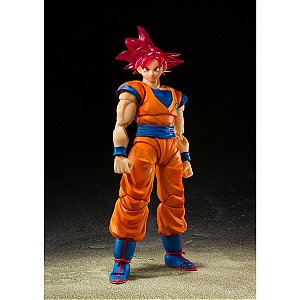 Son Goku Super Saiyajin God Event Exclusive S.H. Figuarts Bandai Original