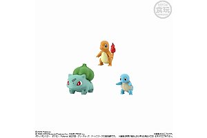 Charmander & Squirtle & Bulbasaur Pokemon Scale World Bandai Original