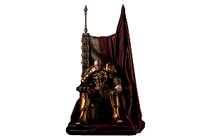 Kratos on Throne Statue Exclusive Edition God of War Gaming Heads Original