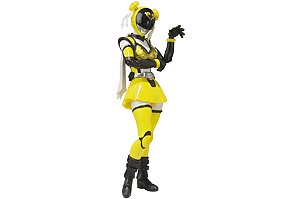 Akiba Yellow Super Sentai S.H. Figuarts Bandai Original