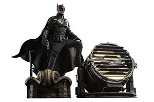 Batman & Batsinal The Batman Movie Masterpiece Series Hot Toys Original