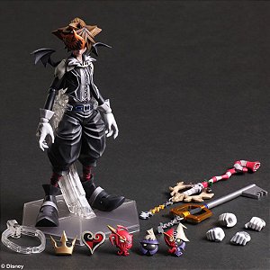 Sora Halloween Town Kingdom Hearts Play arts Kai Square Enix original