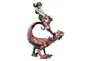 Lara Croft Vs Raptor Tomb Raider Mini Epics Weta WorkShop Original