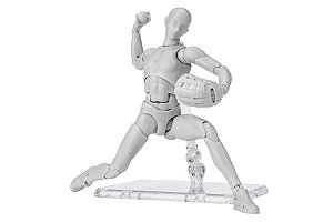 Body-Kun Sports Edition DX Set Gray Color S.H. Figuarts Bandai Original