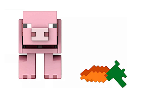 Pig Build A Portal Minecraft Mattel Original