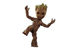 Baby Groot Life-size Guardiões da Galaxia 2 Marvel Movie Masterpiece Hot Toys Original